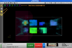 MMPDS screen showing a scan of a container.